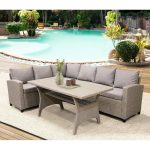 Delia 3 - Piece Rattan Seating Group with Cushions - Image 2